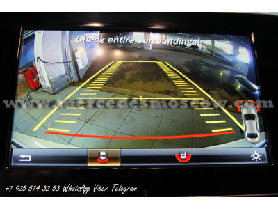 Инфракрасная цветная камера заднего вида мерседес с парковочными линиями для Audio 20 и Comand Mercedes генерации 5s1. Mercedes E-Class  W212 | мерседес 212